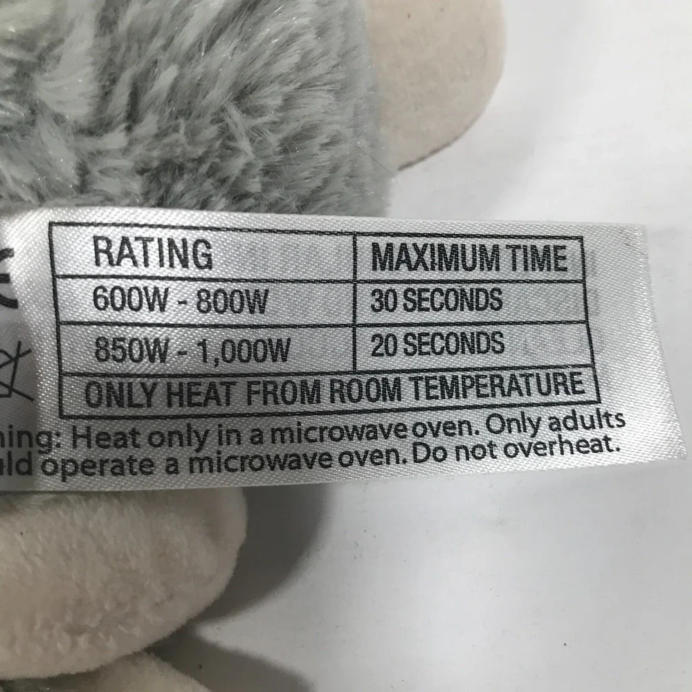 Warmies Microwavable Sloth Plush Lavender Scented Gray Heatable Stuffed Animal